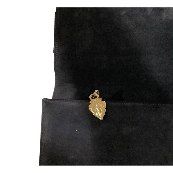 Gucci navy suede clutch w a wide navy leather accent strap - Picture 3 of 6